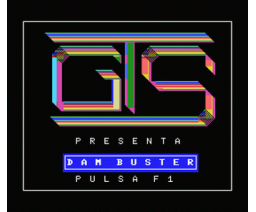 Dam Buster (1986, MSX, Grupo de Trabajo Software (G.T.S.))