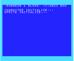 Dungeon & Blood (2023, MSX2, Bou)