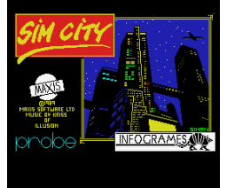 Sim City (2008, MSX, Amusement Factory)