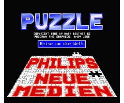 Puzzle Reise um die Welt (1986, MSX2, Data Beutner, Andy Voss)