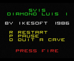 Diamond Luis I (1986, MSX, Ikesoft)
