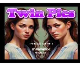 Twin Pics (2025, MSX2, MSX2+, Mapax)