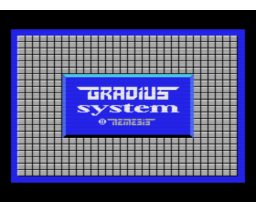 Gradius System (1990, MSX, Nemesis (BR))