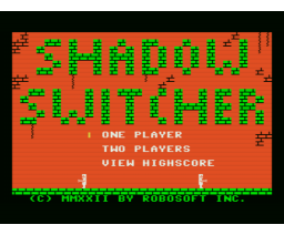 Shadow Switcher (2022, MSX, Robosoft)
