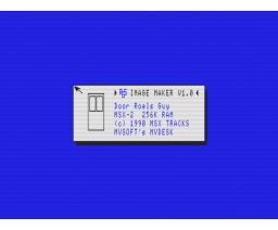 Image Maker & Poster 8 (1990, MSX2, RGS)