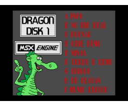 Dragon Disk #01 (1991, MSX2, MSX-Engine)