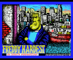 Freddy Hardest in South Manhattan (1989, MSX, Dinamic)