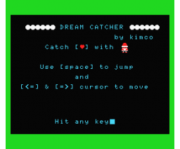 Heart Catcher (1985, MSX, kimco)