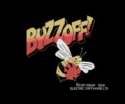 Buzz Off! (1984, MSX, Electric Software)