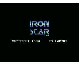 IronStar (1990, MSX, Larini)