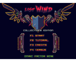 Lost Wind (2018, MSX, MSX2, Oniric Factor)