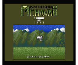 Mr. Hawaii [Save The Earth] (1991, MSX2, RATS)