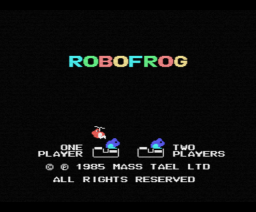 Robofrog (1985, MSX, Mass Tael)