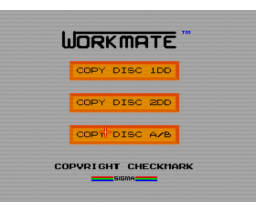 Workmate (1989, MSX2, Sigma)