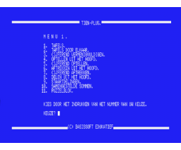 Tien Plus (1989, MSX2, Basissoft Edukatief)