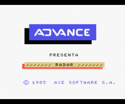 Radar (1985, MSX, Ace Software S.A.)
