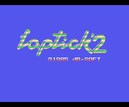 Laptick'2 (1985, MSX, dB-SOFT)