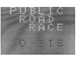 Public Road Race O - Bis (1986, MSX, MSX Magazine (JP), Tsu chan Who Wishes To Be Anonymous)