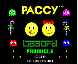 Paccy (1993, MSX2, GBSOFt)