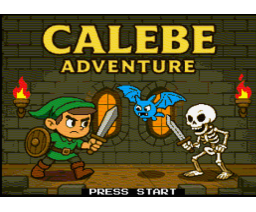 Calebe Adventure (2026, MSX, Paulo Pereira Gonçalves & Calebe Rodrigues Gonçalves)