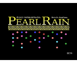 Pearl Rain (2023, MSX, Patrik’s Retro Tech)