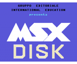 MSX Disk n.2 (1988, MSX, Gruppo Editoriale International Education)
