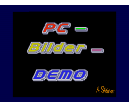 PC Grafic Demo (1992, MSX2, Alfred Steiner)
