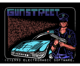 Gunstreet (1993, MSX, Electromagic)
