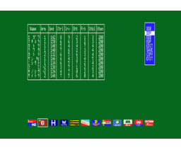 New Best Nine Professional Baseball 1987 Edition (1987, MSX2, ASCII Corporation)