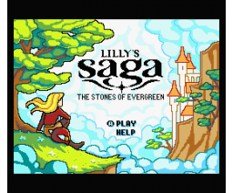 Lilly's Saga - The Stones of Evergreen (2022, MSX2, Fabulous 8bit)