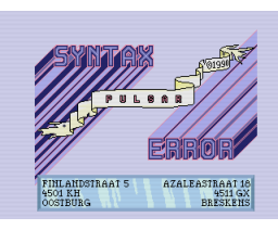 Pulsar (1990, MSX2, Syntax Error)