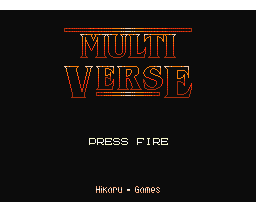 Multiverse (2019, MSX, MSX2, Hikaru Games)