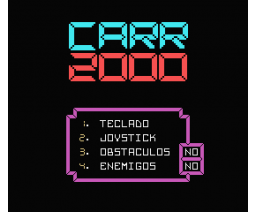 Carr-2000 (1986, MSX, Grupo de Trabajo Software (G.T.S.))