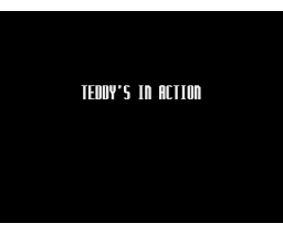 Teddy's in Action (1997, MSX2, TeddyWarez)