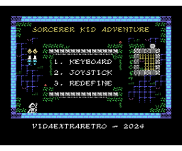 Sorcerer Kid Adventure (2024, MSX, VidaExtraRetro)