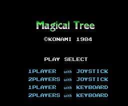 Magical Tree (1984, MSX, Konami)