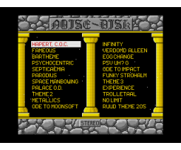 Noise Disk (1993, MSX2, Compjoetania)