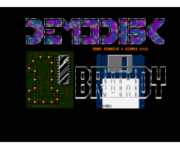 Broady DemoDisk #1 (1995, MSX2, Dennis Bolk, Hans Munneke)