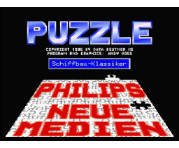 Puzzle Schiffbau-Klassiker (1986, MSX2, Data Beutner)