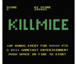 Kill Mice (2011, MSX, GameCast Entertainment)