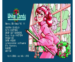 White Candy '90 (1990, MSX2, Interpreter Software, WAX-G2, Purom, Imari no Kai, City Factory, DOB, Flip Flop Factory, Frou2-Do, M's Factory, Game House)