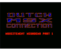 MegaDemo (1995, MSX2, DMC)
