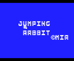 Jumping Rabbit (1984, MSX, MIA)