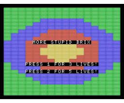 More Stupid briX (2019, MSX, thegeps)