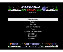 FutureDisk 05 (1993, MSX2, S.T.U.F.F.)