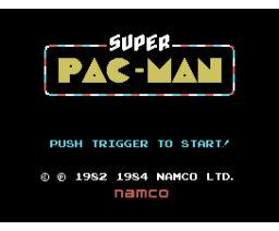 Super Pac-Man (2026, MSX, NAMCO)