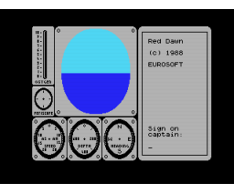 Red Dawn (1988, MSX, Eurosoft)