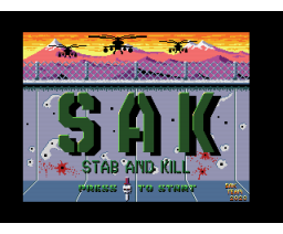 S.A.K. (2023, MSX2, SAK Team)