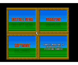 Sunrise Magazine 01 (1992, MSX2, Sunrise)