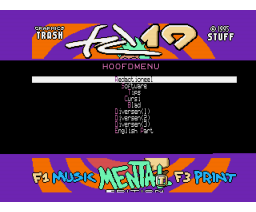 FutureDisk 19 (1995, MSX2, S.T.U.F.F.)